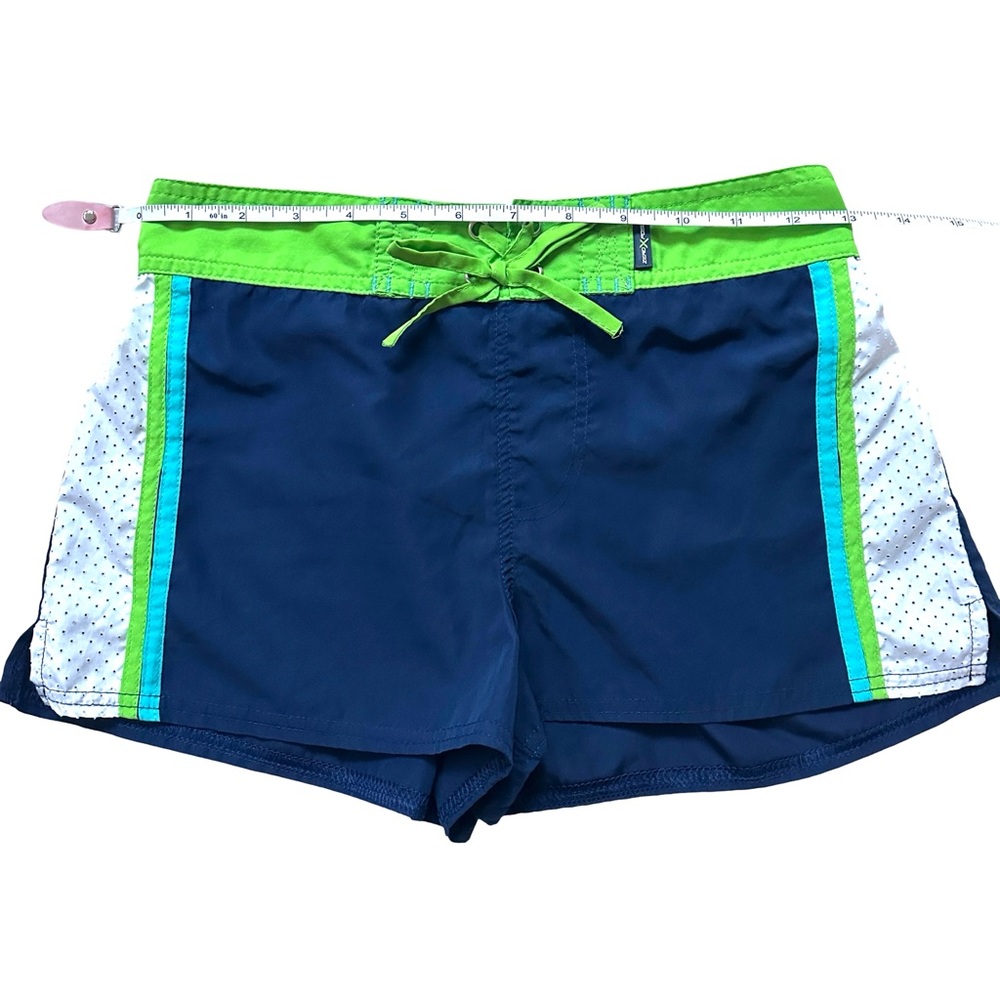 ⭐️ 5 for $25 ZeroXposur Lime & Navy Kids Swim Shorts Size 14 - Picture 4 of 5